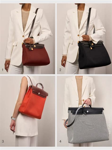 hermes herbag 2 in 1 size|Hermes herbag zip 31 price.